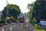 NS 21W west on Track 1